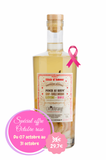Punch au Rhum Élixir d'Amour