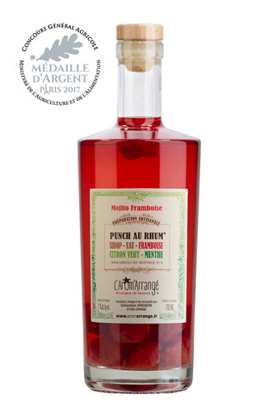 Punch au Rhum Mojito Framboise