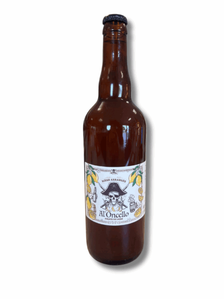 Bière artisanale au rhum – Al'Oncello 75 cl rhum citron