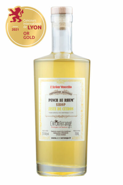 Punch au rhum Arôm’Oncello – Médaillé d’or à Lyon 2021