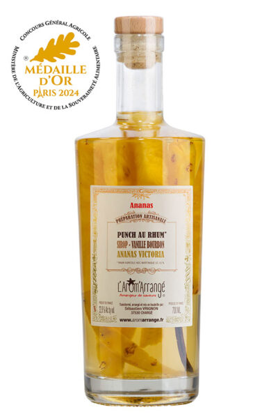 Punch au Rhum artisanal Ananas - L'Arôm'Arrangé