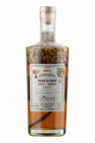 Punch au rhum noisette – Rhum arrangé artisanal L’Arôm’Arrangé