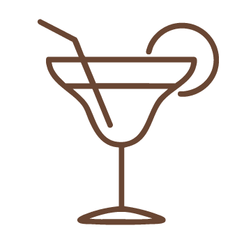 Cocktails au rhum arrangé