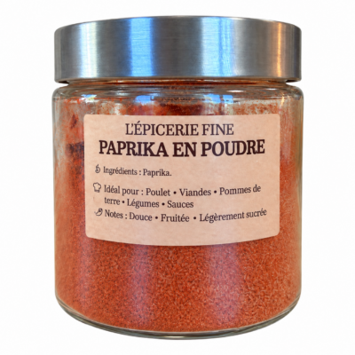 Paprika en Poudre